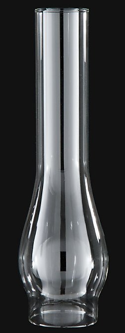 New 3/4 Frosted Kerosene Lamp Chimney Borosilicate Glass  3 X 8 1/2"  #339f 